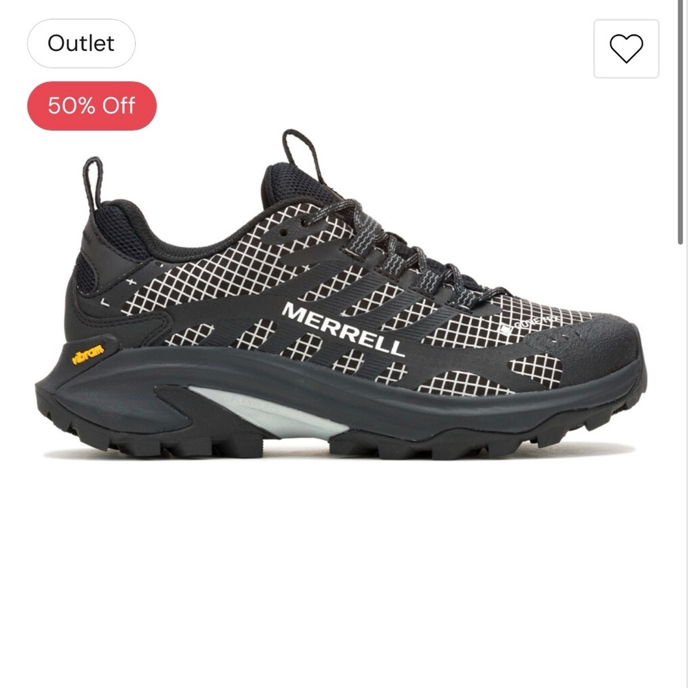 ISO:::: Merrell Moab Speed 2 Reflective GORE-TEX Women Size 8